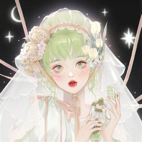 动漫美女头像 的图像结果