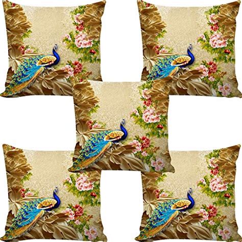 Bhairav Enterprises Attractive & Decorative 3D Jute Printed Cushion ...