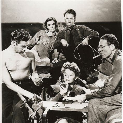 Alfred Hitchcock - Tallulah Bankhead - Lifeboat - Vintage Movie Still ...
