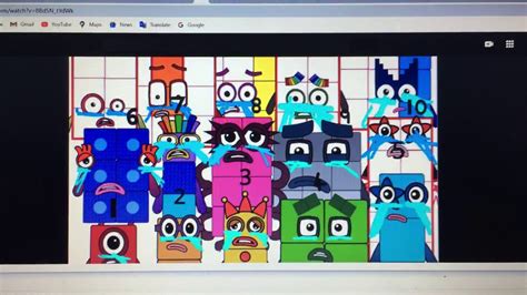 Number Blocks Crying While Doing Homework 的图像结果