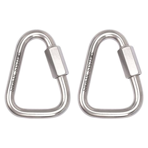 SHONAN 2.9 Inch Delta Quick Link Large Stainless Steel Triangle Quick ...