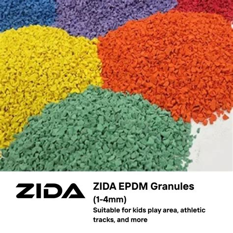 ZIDA Vivid EPDM Granules (1mm- 4mm) – SportsInfra.store