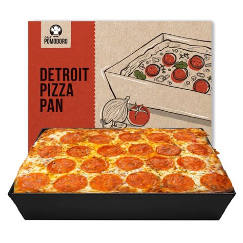 Snapklik.com : Detroit Style Pizza Pan, 10 X 14 Inch, Hard Anodized ...