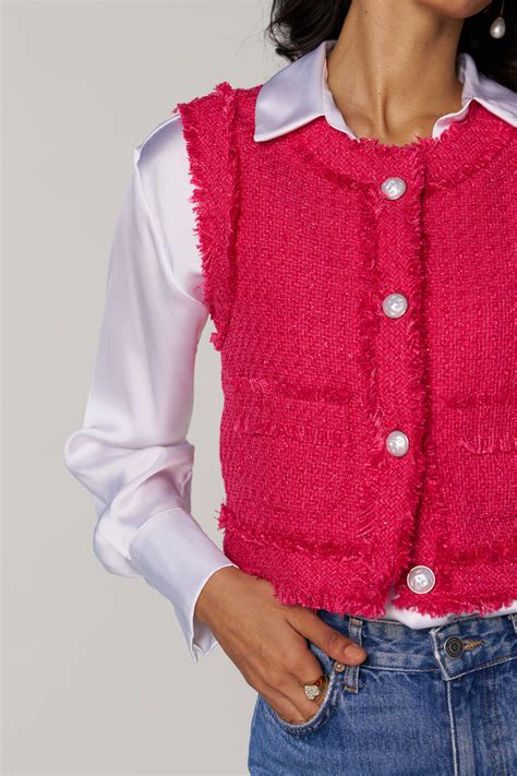 Kate Textured Vest – Style Island