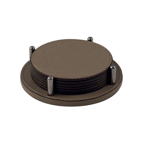 GIOBAGNARA · Venice Shop · Round coaster holder with wooden structure ...