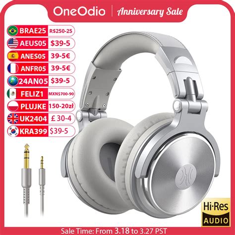 Oneodio-Pro-10-Wired-Headphones-Over-Ear-Hi-Res-Audio-Wired-Headset ...