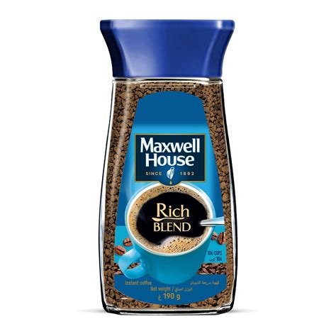 Maxwell House Rich Blend Instant Coffee 190 g Online at Best Price ...