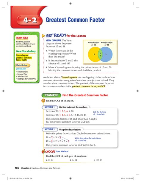 Image result for Greatest Common Factor Explained