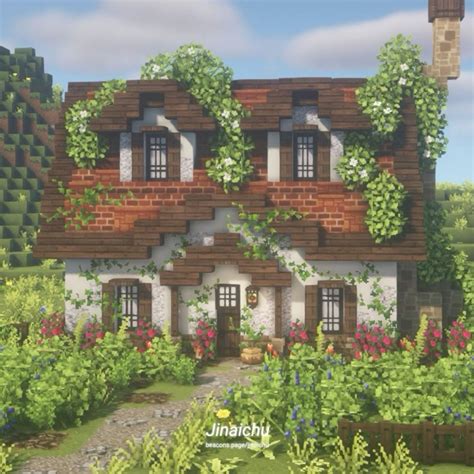 Aesthetic minecraft builds cottagecore house – Artofit
