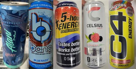 Energy Drink Brands 的图像结果