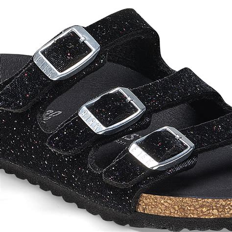 Florida Kids Velvet Velvet Glitter Black | BIRKENSTOCK