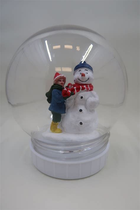 Snowman, DIY Snow Globe Kit ,christmas Gift, Create Your Own Snow Globe ...