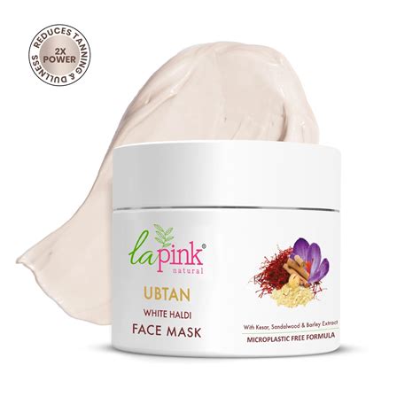 Ubtan White Haldi Face Mask by La Pink | Tan Removal & Skin Brightening ...