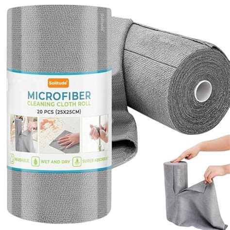 SUNRISERS ENTERPRISEE Microfiber Cleaning Cloth Roll 25x25 cm ...