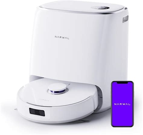 NARWAL Freo X Ultra Robot Vacuum & Mop Combo, 8200Pa Suction, Auto Mop ...