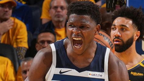 Anthony Edwards Praised by NBA Fans as Wolves Win Game 4 vs. Warriors ...
