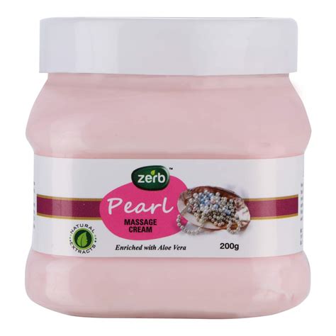 Buy Zerb Pearl Facial and Body Massage Cream 200g with Anti Pollution ...