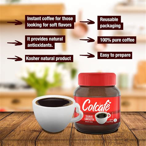 COLCAFE Colcafé Classic Instant Coffee Jar | Unique Taste & India | Ubuy