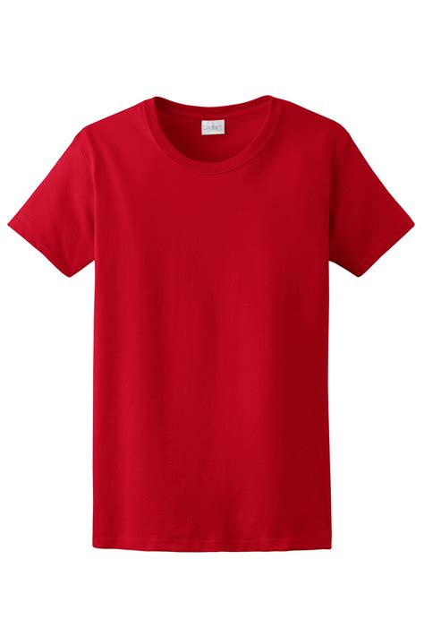 Gildan® - Ladies Ultra Cotton® 100% Cotton T-Shirt | 6-6.1 100% Cotton ...
