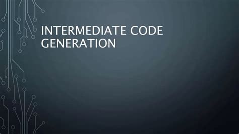 Image result for Intermediate Code