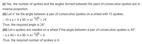 Rehman is making a wheel using spokes. He wants to fix equal spokes in ...