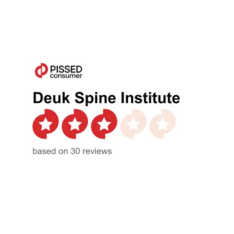 Deuk Spine Institute Reviews