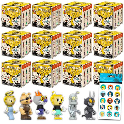 Cuphead Toy Set Cuphead Blind Box Bundle 12 Pack Cuphead | Desertcart INDIA