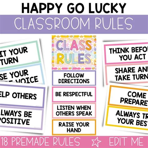 Image result for Classroom Rules Display