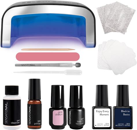 Amazon.com: Sensationail Complete Gel Nail Polish Starter Kit - Long ...