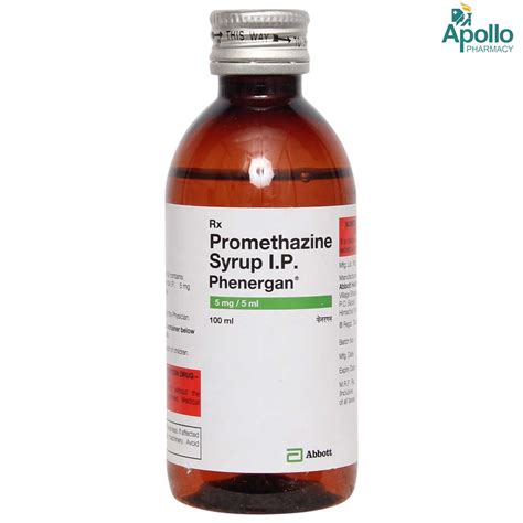 Phenergan Syrup | Uses, Side Effects, Price | Apollo Pharmacy
