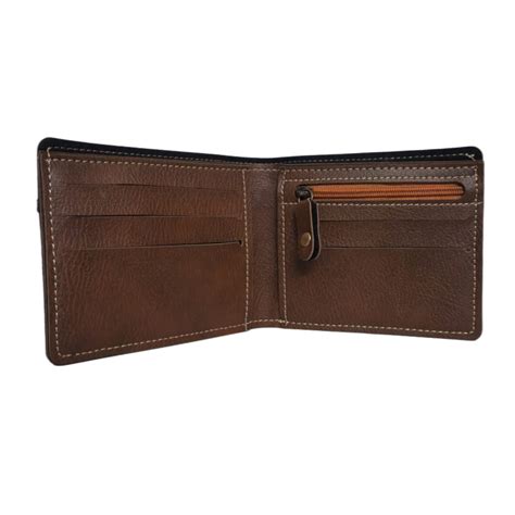 ATG MEN Leather Two Fold Wallet | Tan – AllThingsGood