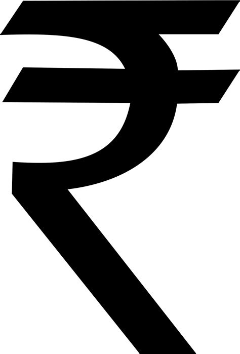 Clipart - Indian Rupee Symbol