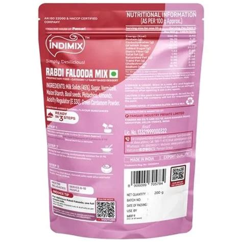 Indimix Rabdi Falooda Mix - 200G