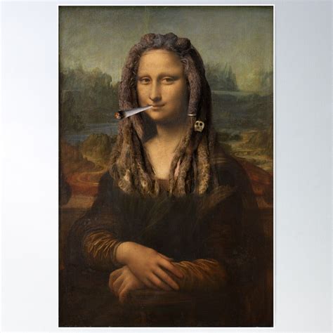 "Mona Lisa RASTAFARI" Poster for Sale by T-paw | Mona lisa, Sale poster ...