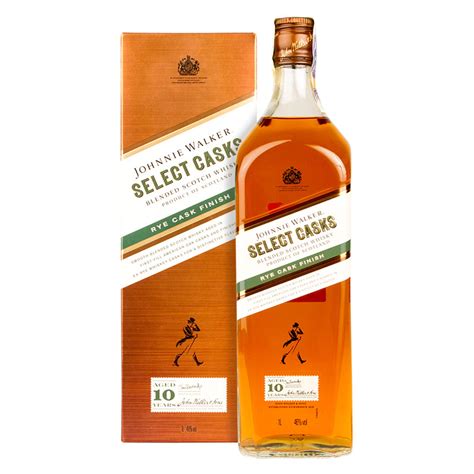 Johnnie Walker Select Casks Rye Cask Finish 10Y 1l 46% | ExcaliburShop ...