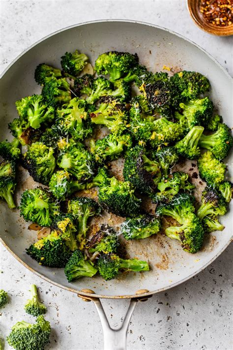Recipe Broccoli Broccoli Cheesy Roasted Crispy Thecookierookie ...