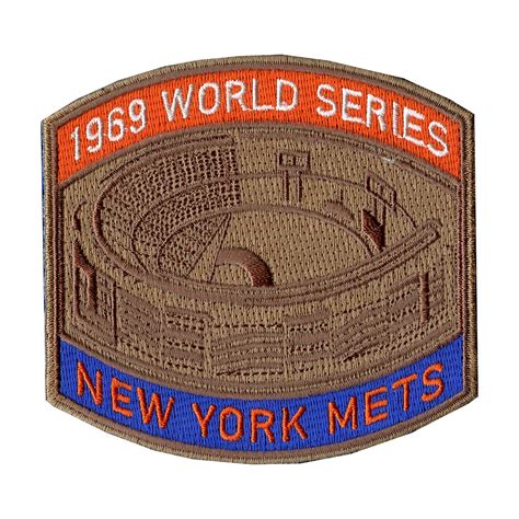 1969 New York Mets World Series Championship Jersey Patch
