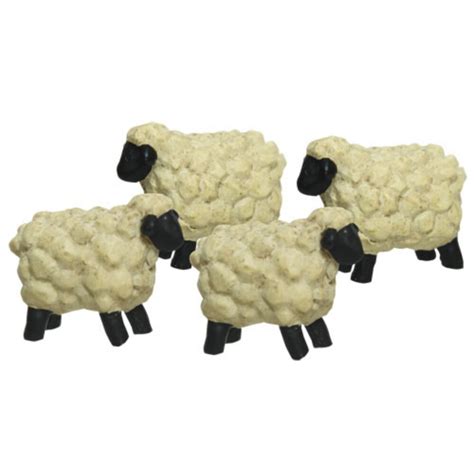 4-set, Mini Folkart Sheep | Michaels