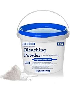 NECKKONIX Bleaching Powder 4Kg -Powderful (Bucket Pack) : Amazon.in ...