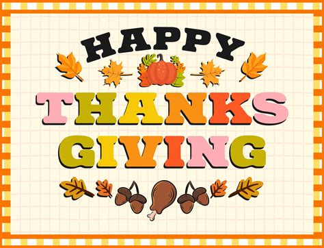 10 Best Free Printable Happy Thanksgiving Signs PDF For Free At Printablee