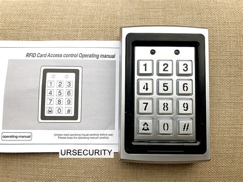 Buy Metal 125KHz RFID Card+Password Door Access Control Keypad Access ...