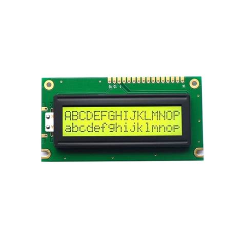 16X2 LCD-Display 的图像结果