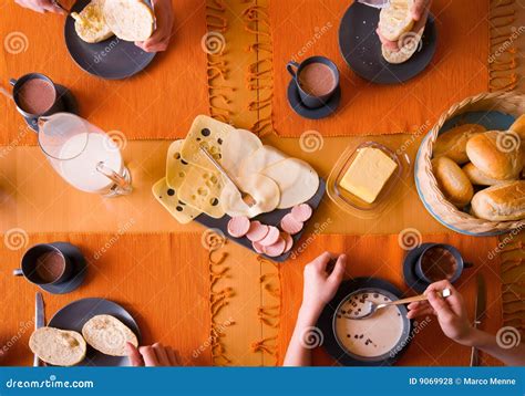 Typical german breakfast stock photo. Image of food, breakfast - 9069928