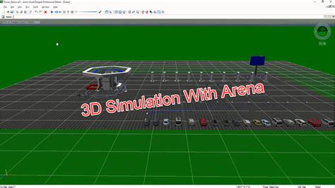Arena Simulation Software 的图像结果