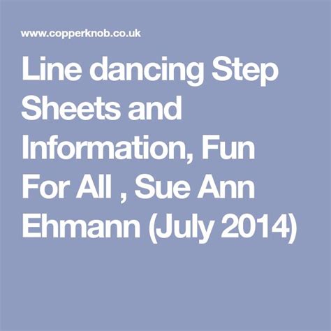 Image result for Line Dancing Step Sheets Printable