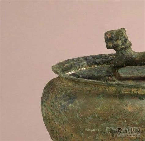 西汉 · 虎钮五铢纹铜錞于（贵州省博物馆） - 考古网