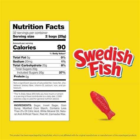 Swedish Fish Mini Soft Chewy Candy, 64 Count Bulk Australia | Ubuy