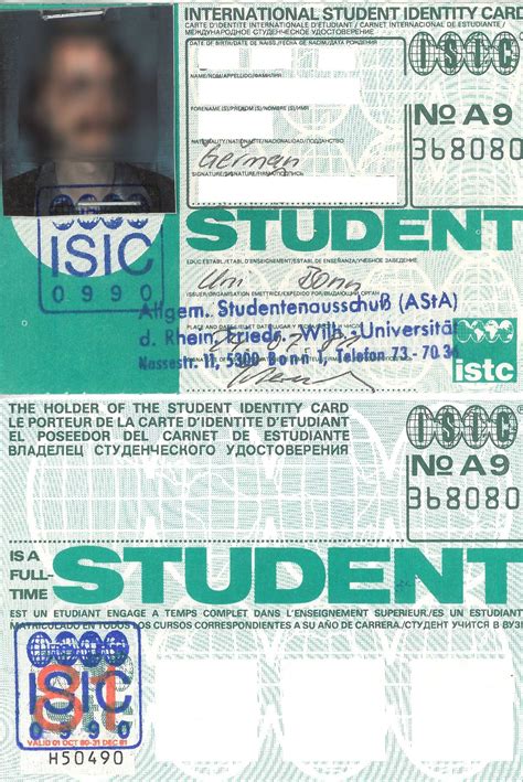 International Student Identity Card – Wikiwand throughout Isic Card ...