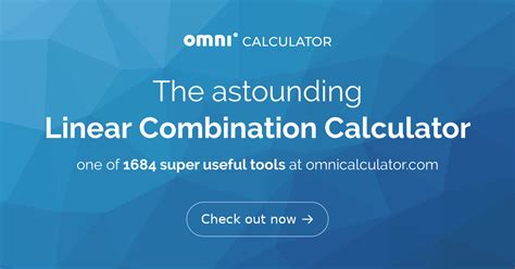 Image result for Linear Combination Calculator