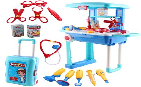 Buy Jack Royal 2 in 1 Little Doctor Play Set for Kids with Suitcase ...